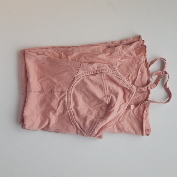 Wilfrend pink coral blush medium bustier tank top